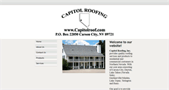 Desktop Screenshot of capitolroof.com